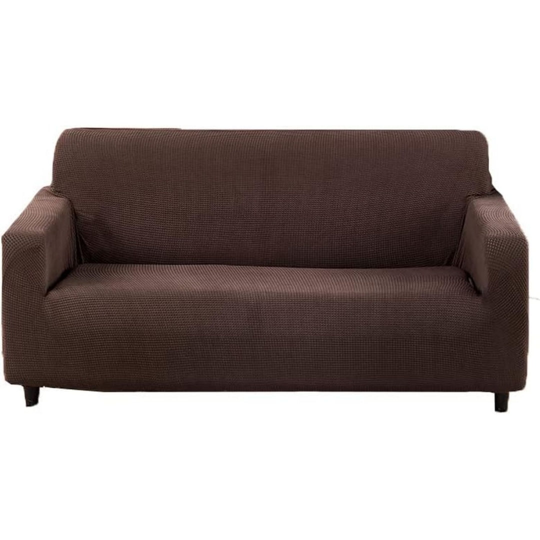 Divano da soggiorno Salvadivano Ultima Jacquard Design Tratto marrone