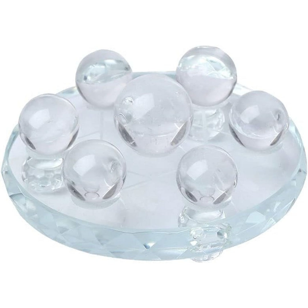 Mobile funzionale Placciamento della sfera cristallo Bianco bianco