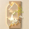 Mobile funzionale Decorazione murale effetto arenaria murale naturale